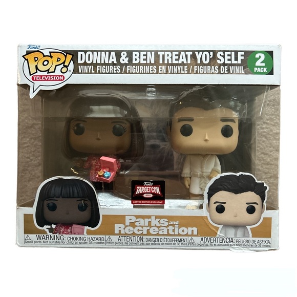 Park and Recreation Other - A set of two Funko pops